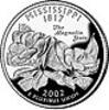 Verenigde Staten U.S.A ¼ Dollar Mississippi -
