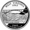 Verenigde Staten U.S.A ¼ Dollar West Virginia -