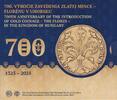 Slowakije 3.88 set2025 '700e verjaardag invoering gouden munt-de Florijn' -