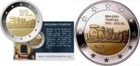 Malta 2 Euro2018 Mnajdra tempel in coincard -