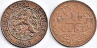 Nederlandse Antillen Nederlandse Antillen 1965* (1969) 2,5 Cent Juliana P nieuw !!variant -
