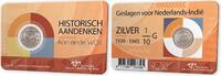 Nederland 2025 '1/10 gulden Nederlands-Indië ' in coincard 1945 Palmboom P Variant B