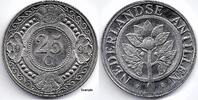 Nederlandse Antillen Nederlandse Antillen 1991 25 Cent Beatrix (vervuild stempel) -