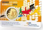 Nederland 2016 Nederland 2016 10 Cent Geluksdubbeltje in coincard  9,95 EUR8,46 EUR  zzgl. 11,75 EUR Versand