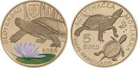 Slowakije 5 Euro 2026 Slowakije 2026 5 Euro 'de Schildpad' st 9,95 EUR  zzgl. 11,75 EUR Versand