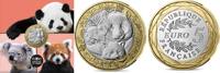 Frankrijk 5 Euro 2026 Frankrijk 2026 5 Euro 'Dierenrijk - Panda's en koa... 10,95 EUR  zzgl. 11,75 EUR Versand