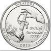 KM ??? U.S.A ¼ Dollar Saratoga -