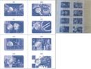 Aaanvulblad Coincards /2015 Serie rood wit blauw -