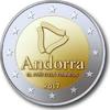 2 Euro Andorra 2017 Land van Pyreneeën -