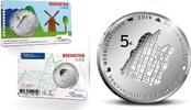 5 Euro Nederland 2019 Het Beemstervijfje in Coincard -