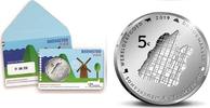 Nederland 2019 Het Beemstervijfje 1e daguitgifte in coincard -