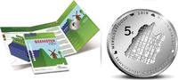 5 Euro Nederland 2019 Het Beemstervijfje Zilver in Blister -