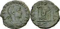 Römisches Kaiserreich Follis Constantius II Follis Rom 337-340 SECVRITAS REIP Securitas Säule Zepter RIC 44 R -