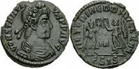 Römisches Kaiserreich Follis Constantius II Follis Siscia 347/8 VICTORIAE DD AVGGQ NN Victorien Kranz RIC 191 -