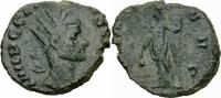 Römisches Kaiserreich Antoninian Claudius II Gothicus Antoninian Rom LIBERT AVG Libertas Pileus Zepter RIC 62 -