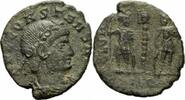 Römisches Kaiserreich Follis Constans Follis Rom 337-340 GLORIA EXERCITVS Soldaten Standarte RIC 52 - S -