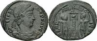 Römisches Kaiserreich Follis Constantius II Follis Aquileia 337-340 GLORIA EXERCITVS Standarte Stern RIC 31 -