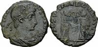 Römisches Kaiserreich Follis Constantius II Follis Rom 347-348 VICTORIAE DD AVGGQ NN 2 Victorien Kranz RIC 91 -