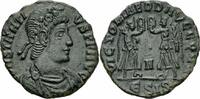 Römisches Kaiserreich Follis Constantius II Follis Siscia 347/8 VICTORIAE DD AVGGQ NN 2 Victorien RIC 188 - R -