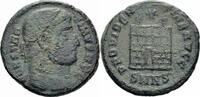Römisches Kaiserreich Follis Constantin I Follis Nicomedia 324-325 PROVIDENTIAE AVGG Lagertor Stern RIC 90 R4 -