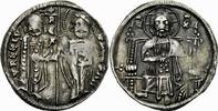 Serbien Dinar Serbien Stefan Uros II. Milutin Dinar Grosso Matapan Banner Christus Serbia 7.2