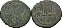 Byzanz Follis Byzanz Mauricius Tiberius Follis Antiochia Theoupolis 597/598 Konsul Sear 533 Г -
