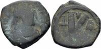 Byzanz Halbfollis Byzanz Justinus I Justin Halbfollis Constantinopolis 522-527 Kreuz Stern Sear 69 -