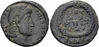 Römisches Kaiserreich Follis Constantius II Follis Nicomedia 347-348 VOT XX MVLT XXX Lorbeerkranz RIC 58 - R -