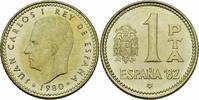 Spanien 1 Peseta Spanien Juan Carlos I. 1 Peseta 1982 * (80) FIFA World Cup España Spain KM# 816 -