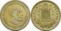 Spanien 1 Peseta Spanien Francisco Franco 1936-1975 1 Peseta 1966 *(70) 1970 España Spain KM# 796 -