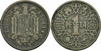 Spanien 1 Peseta Spanien Francisco Franco 1936-1975 1 Peseta 1944 España Spain KM# 767 -