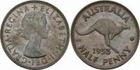 Australien Half Penny Australien Elisabeth II. ½ Half Penny 1953 Känguru Kangaroo Australia KM # 49 -