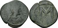 Byzanz Follis Byzanz Anastasius I Follis 498-518 Beischlag Irreguläre Prägung Vgl. Sear 18A -