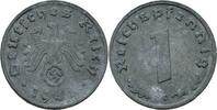 Drittes Reich 1 Pfennig Drittes Reich Deutsches Reich 1 Reichspfennig 1941 D München Adler Jaeger 369 -
