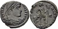 Römisches Kaiserreich Centenionalis Valentinian I Centenionalis Siscia 367-375 GLORIA ROMANORVM Labarum RIC 14 (a) x -