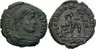 Römisches Kaiserreich Centenionalis Valentinian I Centenionalis Siscia 364-367 GLORIA ROMANORVM Labarum RIC 5 a) vii -