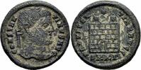 Römisches Kaiserreich Follis Constantin I Follis Cyzicus 324/5 PROVIDENTIAE AVGG Lagertor Stern RIC 24 Γ - S -