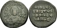 Follis 1020-1028 Byzanz Byzanz Basil II Bulgaroktonos Anonymer Follis Constantin VIII Christus Sear 1818 Sehr schön