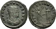 Römisches Kaiserreich Antoninian Florianus Antoninian Cyzicus 276 CONCORDIA MILITVM Victoria Kaiser RIC 116 - S -