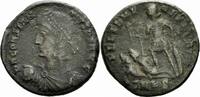 Römisches Kaiserreich Maiorina Constantius II Maiorina Cyzicus 347/8 FEL TEMP REPARATIO Kaiser Gefangene RIC 70 -
