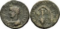 Bronze 222-235 Mesopotamien Philipp II Nisibis Bronze Tempel Tyche Widder Flussgott Mygdonius SNG Cop. 240 Fast sehr schön / schön