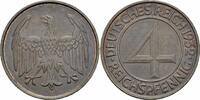 4 Pfennig 1932 Weimarer Republik Weimarer Republik 4 Reichspfennig 1932 A Berlin Kupfer Deutsches Reich J. 315 Vorzüglich