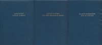Alföldi & Hagen-Jahnke & Weschke Sammlungskatalog BUNDESBANK COLLECTION 3 X GOLD COINS- ANCIENT- OF THE MIDDLE AGES- EARLY MODERN-