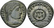 Römisches Kaiserreich Follis Constantine I Follis Heraclea 324 DN CONSTANTINI MAX AVG VOT XX Wreath RIC 64 -S -