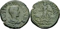 Moesia Superior Bronze Hostilian Viminacium Bronze 250/251 P M S COL VIM Moesia Füllhorn Varbanov 201