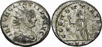 Rom Kaiserreich Antoninian Tacitus Antoninian Tripolis 276 CLEMENTIA TEMP Mars Helm Speer Schild RIC 214