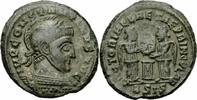 Römisches Kaiserreich Follis Constantin I Follis Siscia 318/319 VICTORIAE LAETAE PRINC PERP Altar RIC 54 - R5 -