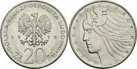 Polen 20 Zloty Polen 20 Zloty 1975 Internationales Jahr der Frau 20 Zlotych Poland Polska KM 75