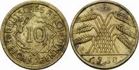 Weimarer Republik 10 Reichspfennig Weimarer Republik 10 Reichspfennig 1930 F Stuttgart Ähren Deutsches Reich J. 317