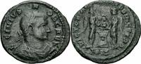 Rom Kaiserreich Follis Licinius II Follis Siscia 319 VICTORIAE LAETAE PRINC PERP VOT/PR Altar RIC 70 r⁵